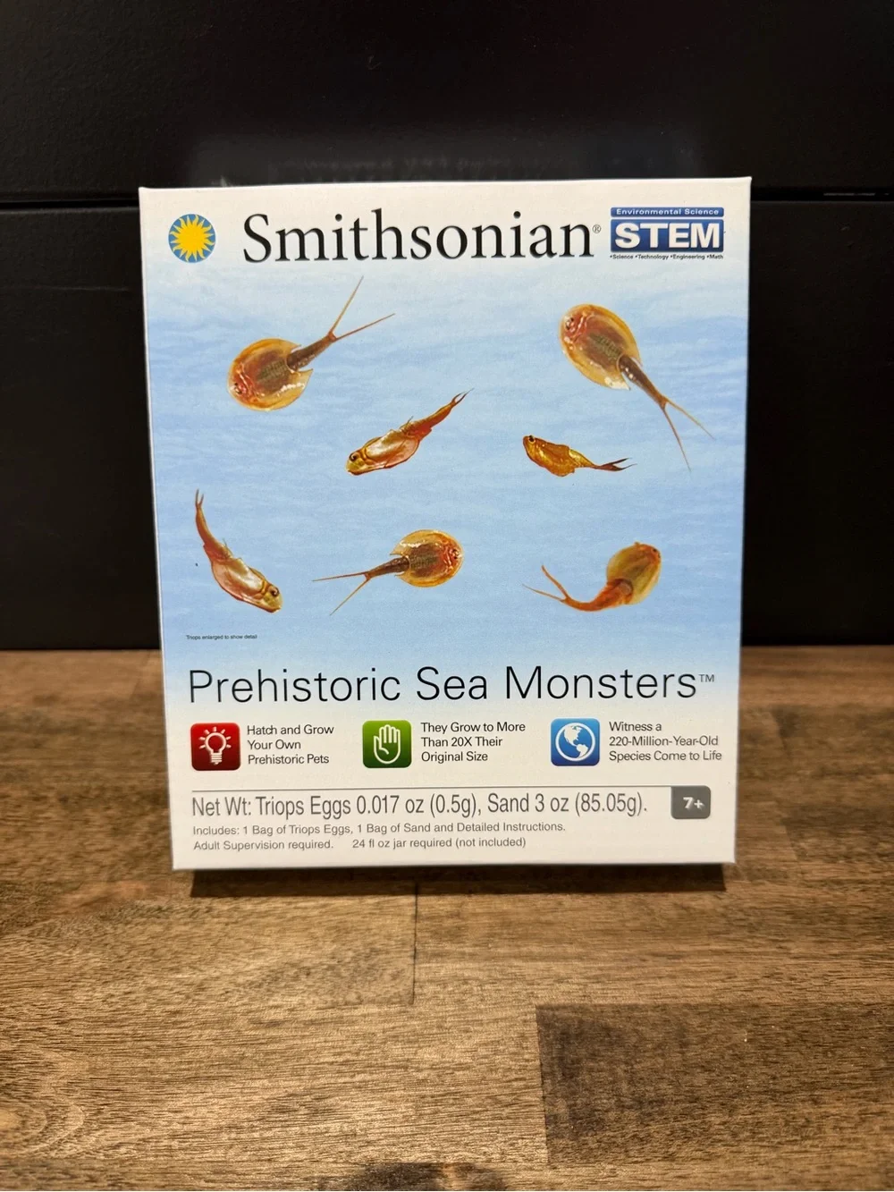 Smithsonian Prehistoric Sea Monsters Triops Hatch Kit